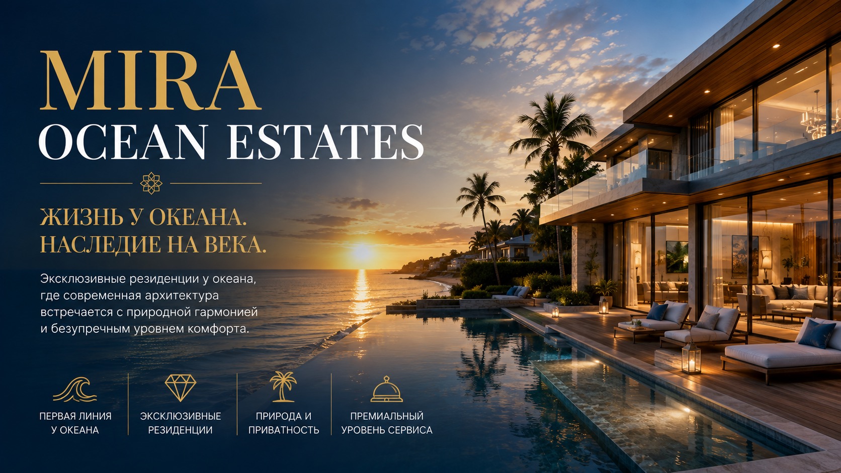 Mira Ocean Estates: первое мультибрендовое сообщество Омана у океана