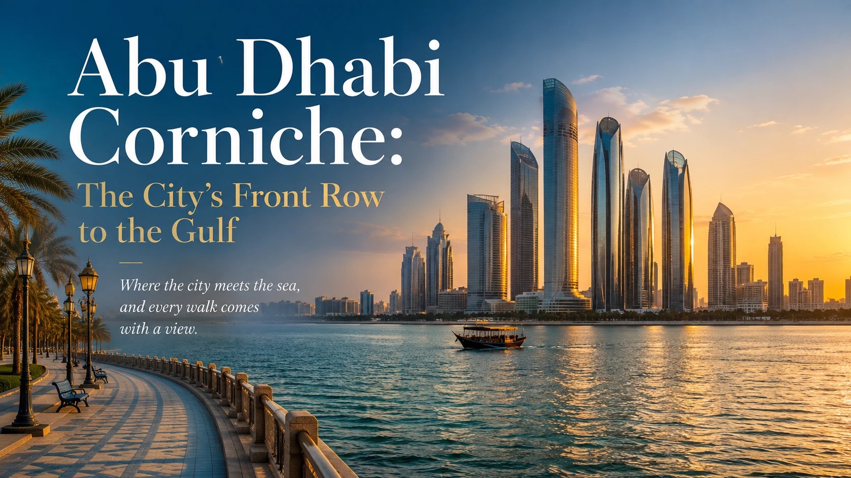 Abu Dhabi Corniche: The Capital’s Waterfront