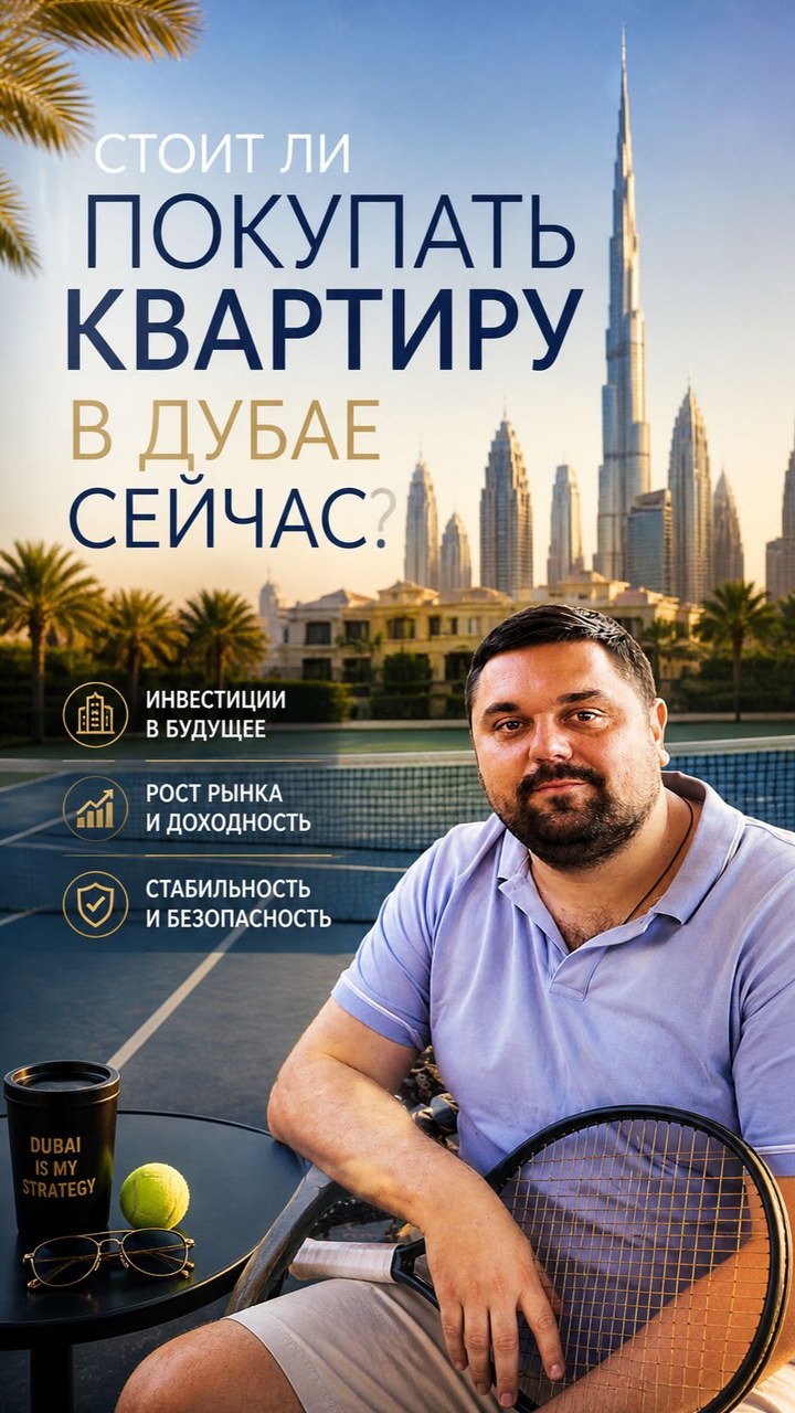 Покупать ли квартиру в Дубае в текущей фазе рынка: трезвый разбор для инвестора