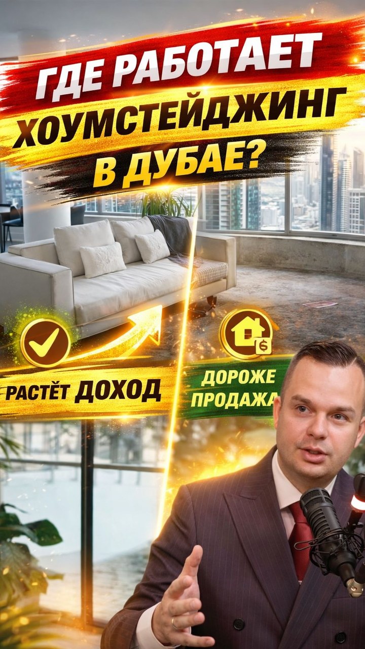 Хоумстейджинг недвижимости в Дубае: в каких сегментах и районах он реально окупается