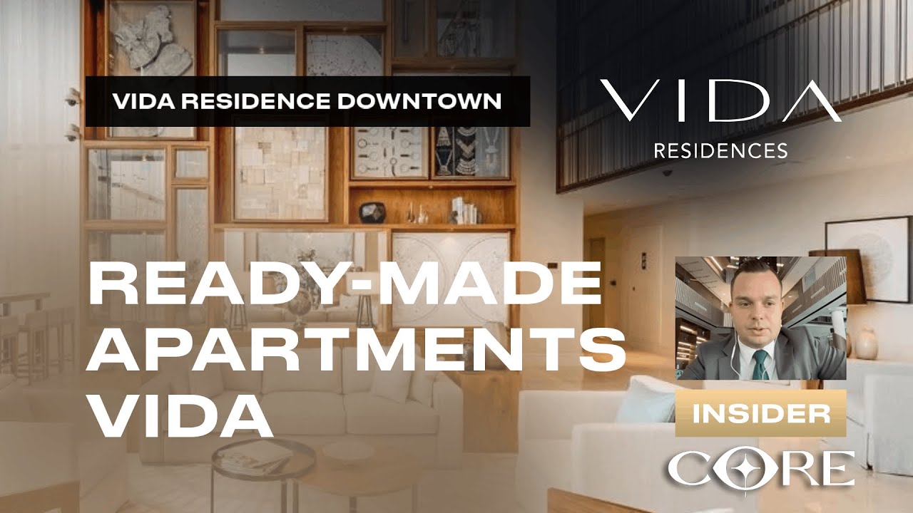 Vida Residence Downtown: ready apartments beside the Burj