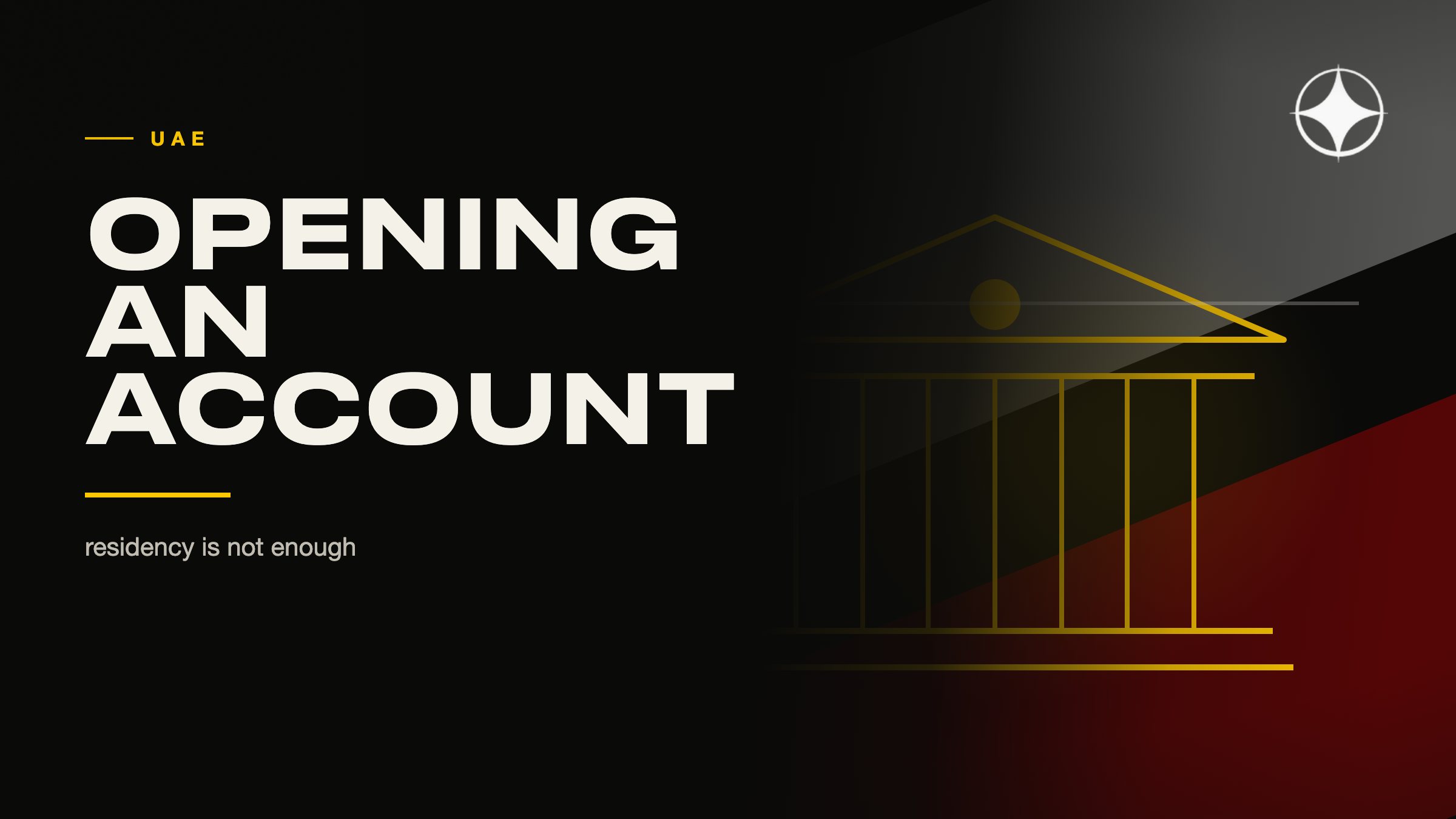 Opening a bank account in the UAE as a new resident
