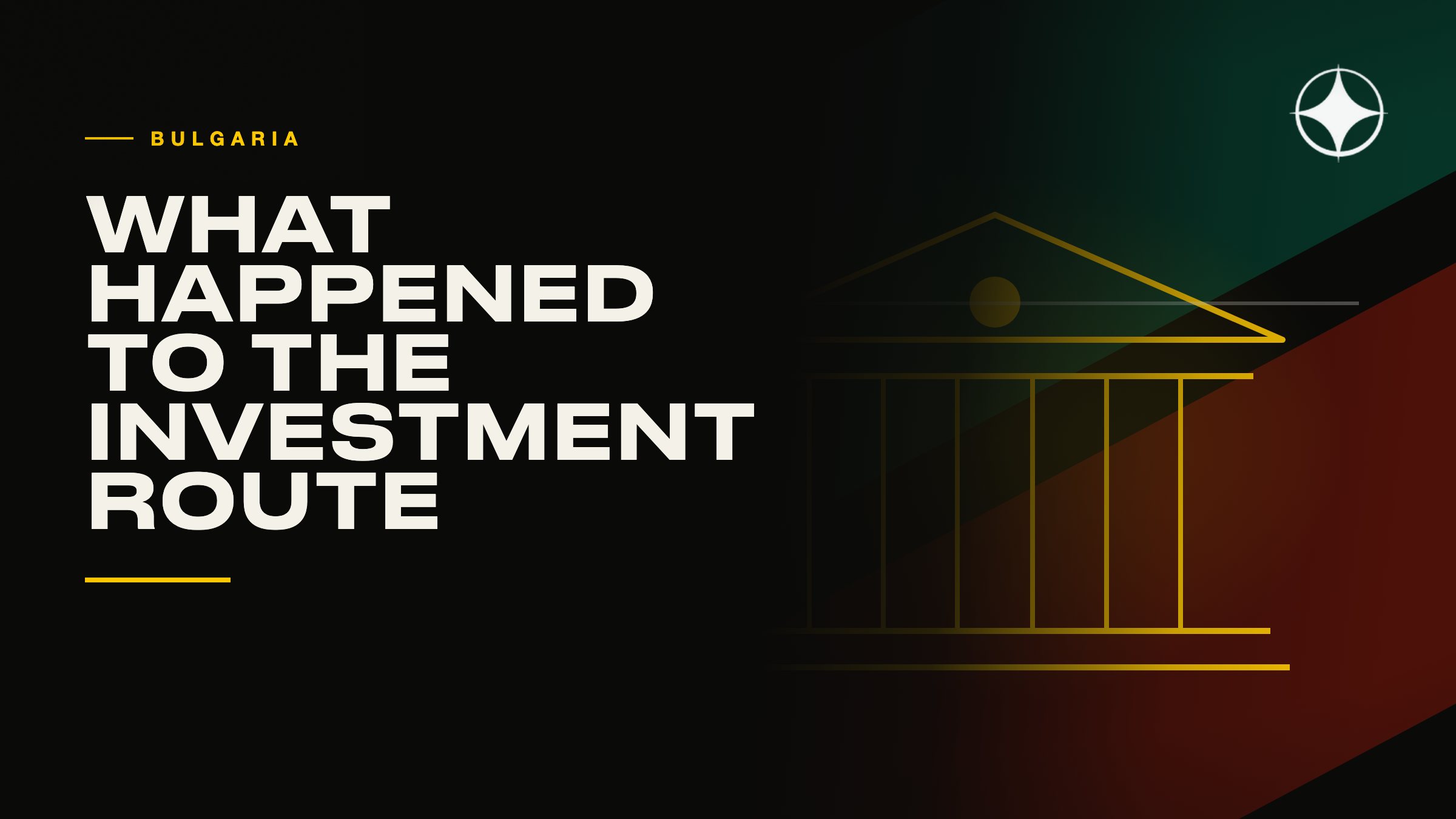 Bulgaria: what happened to its investment route, and why people still go