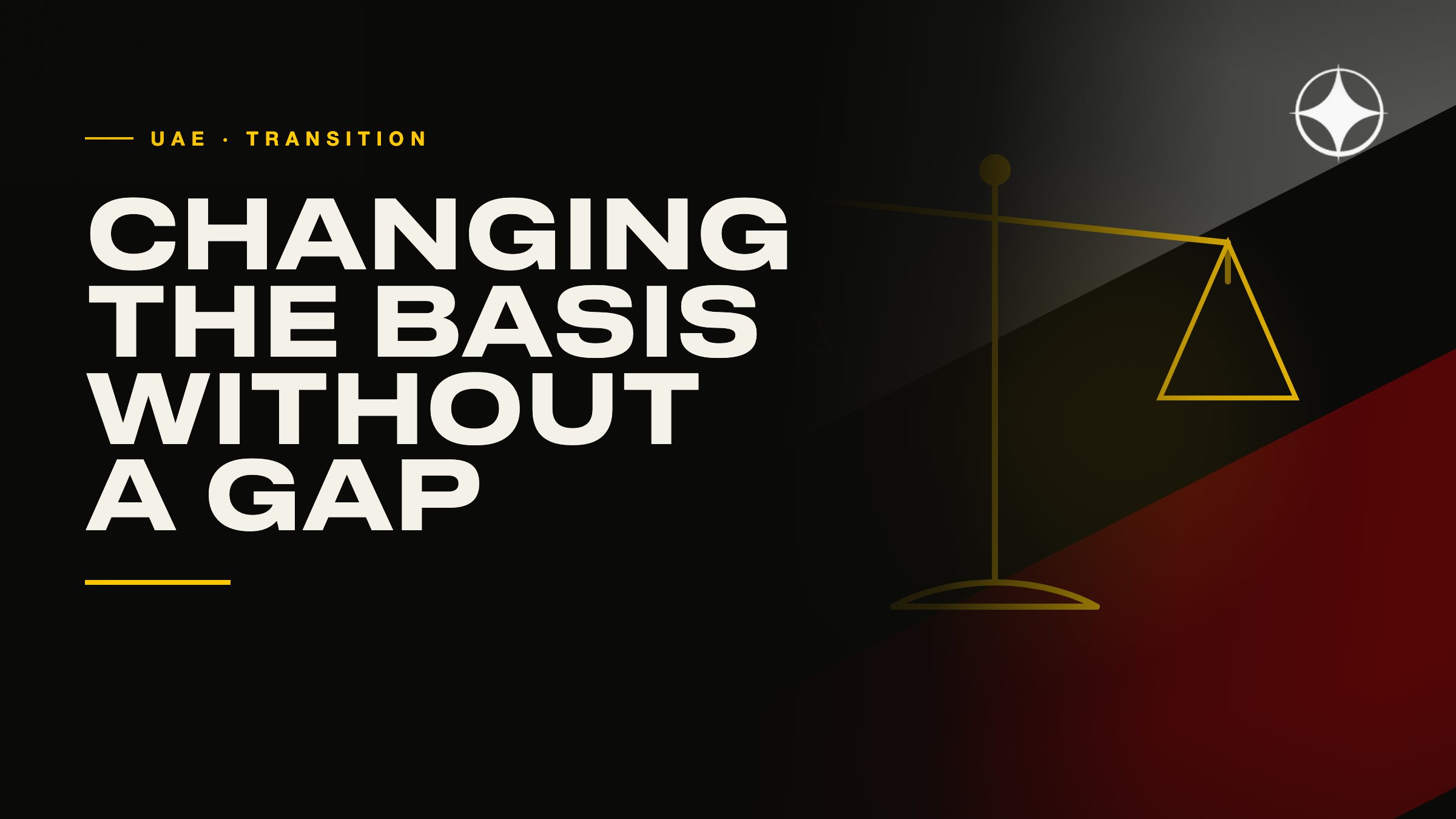 Changing the basis of your status without falling through the gap