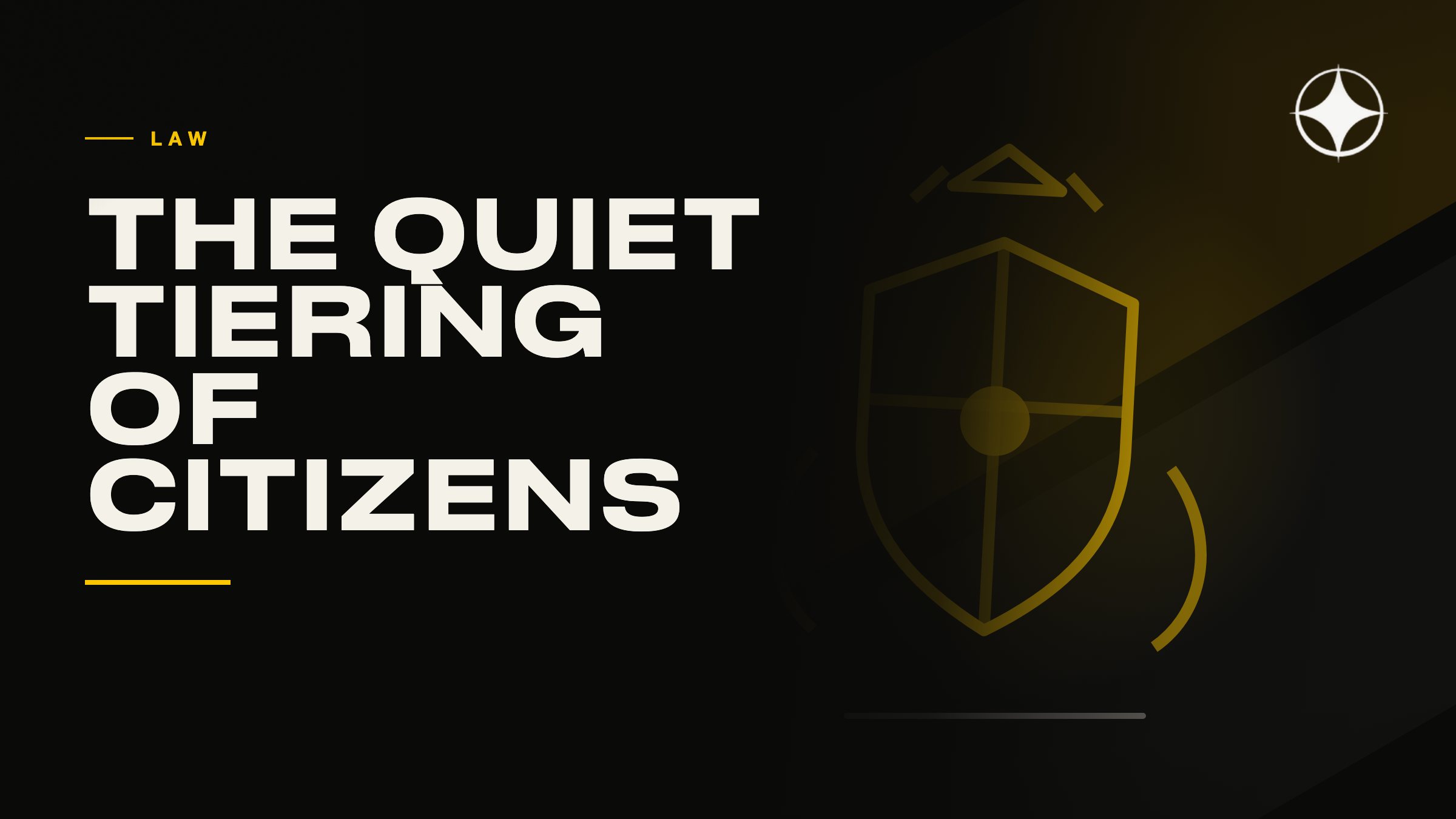 Investment passports and the quiet tiering of citizens