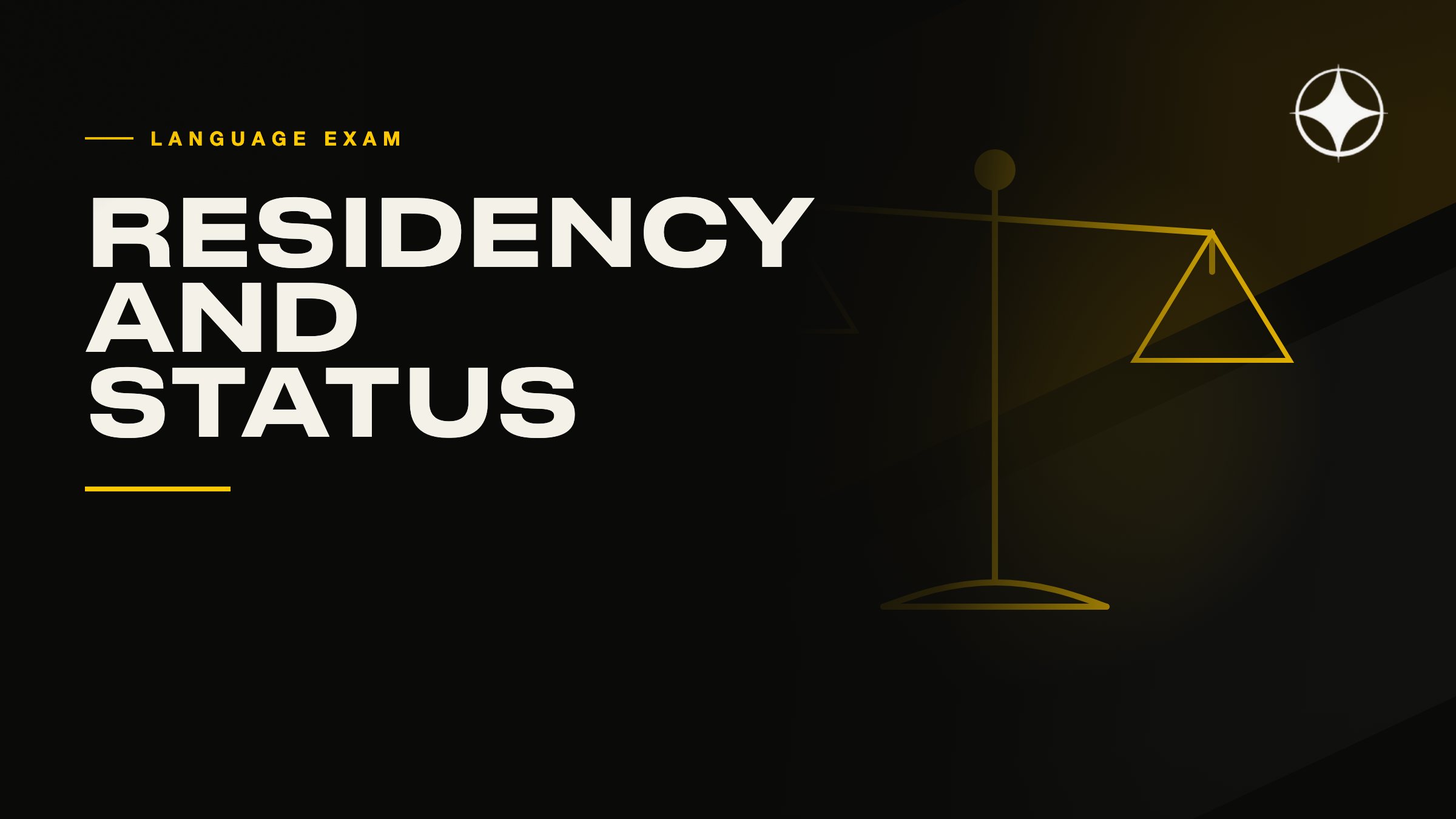 The language exam for residency and permanent status: levels and how to prepare