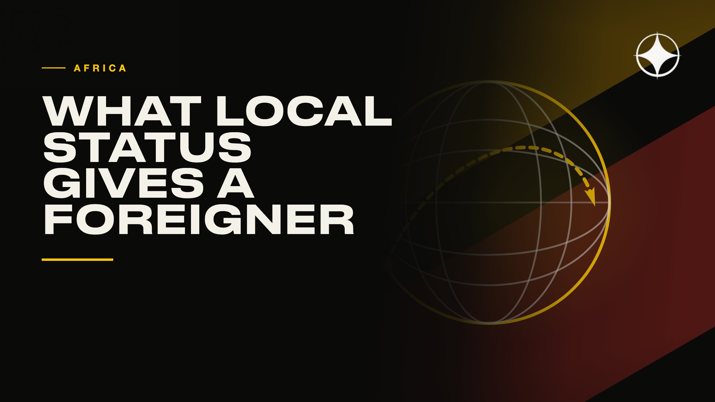 South Africa, Kenya and Tanzania: what local status gives a foreigner