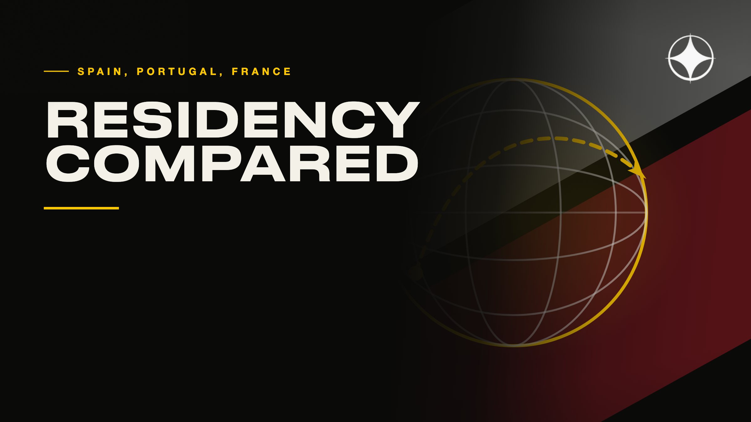 Spain, Portugal and France residency compared: status and taxes