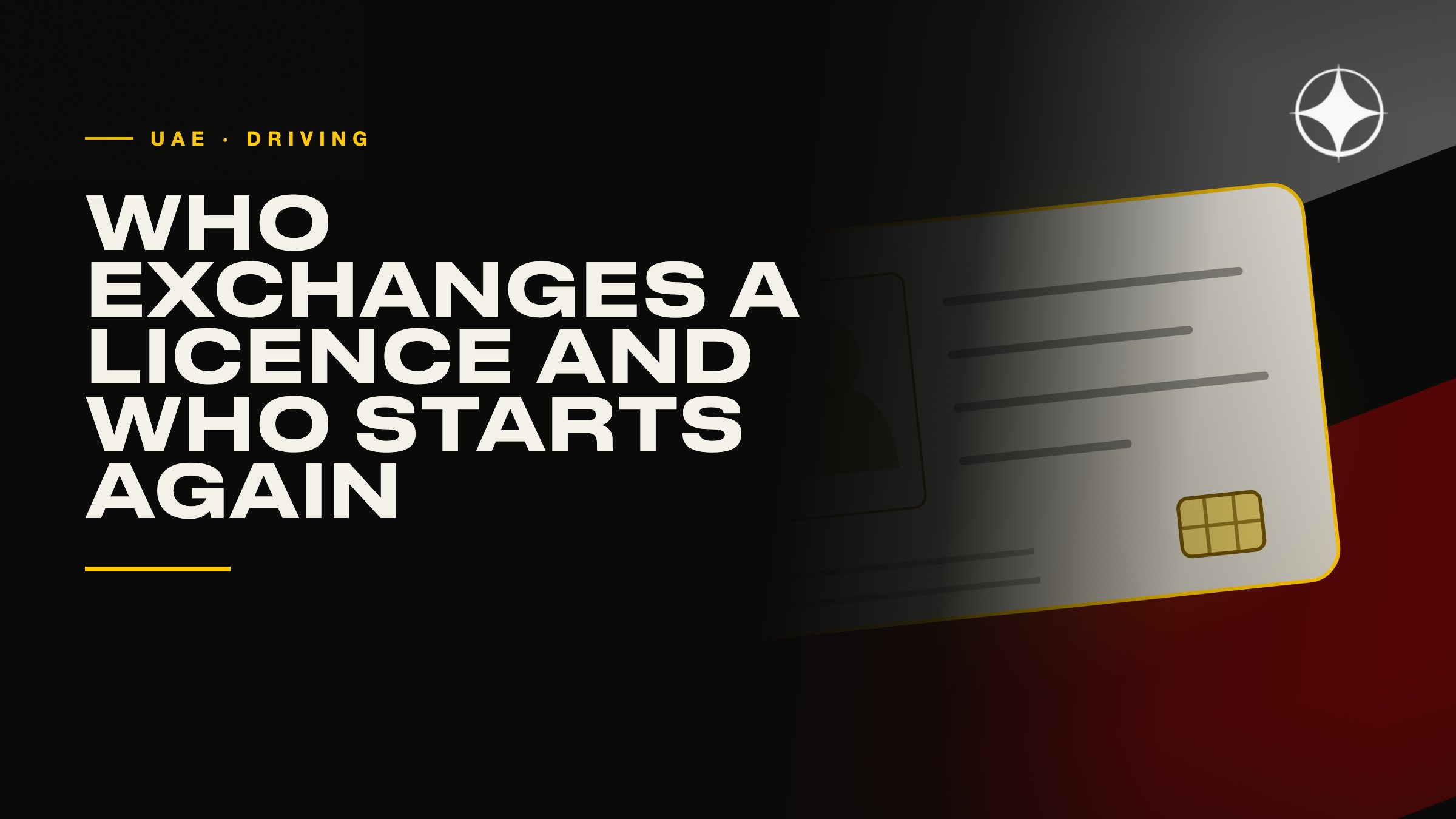 Transferring a driving licence: who exchanges and who starts again