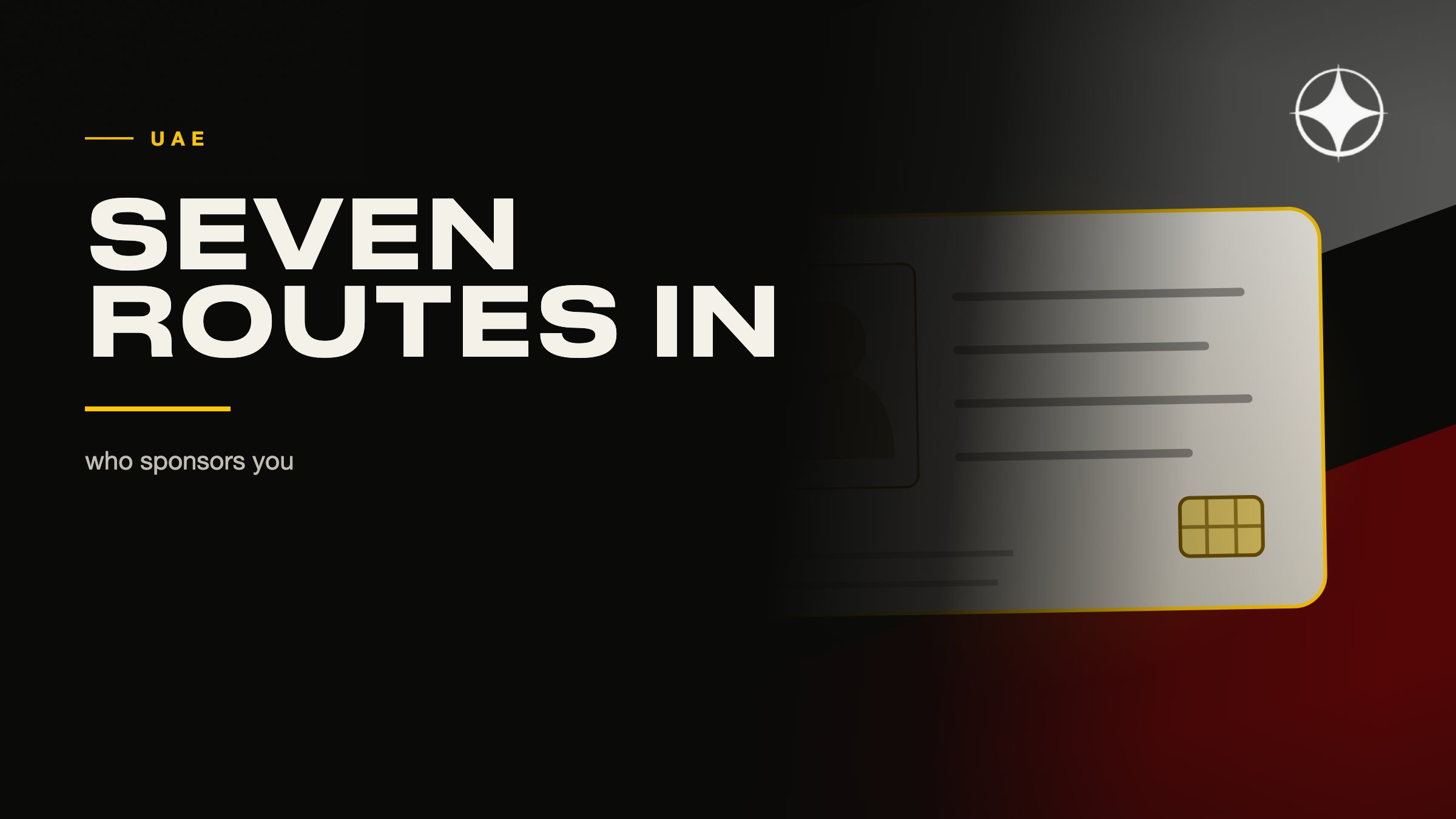 The routes into UAE residency, compared