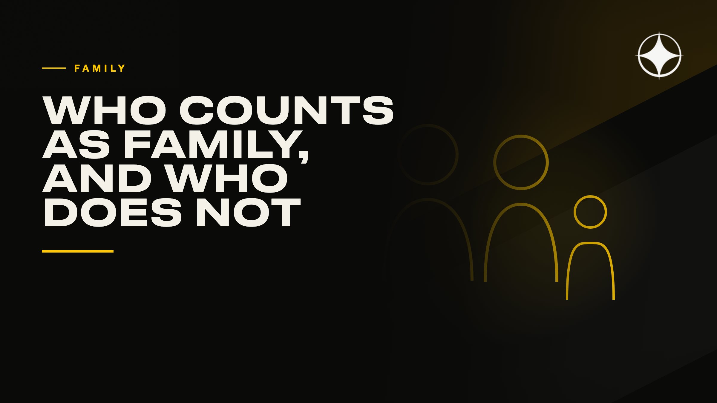 Who counts as family, and who quietly does not