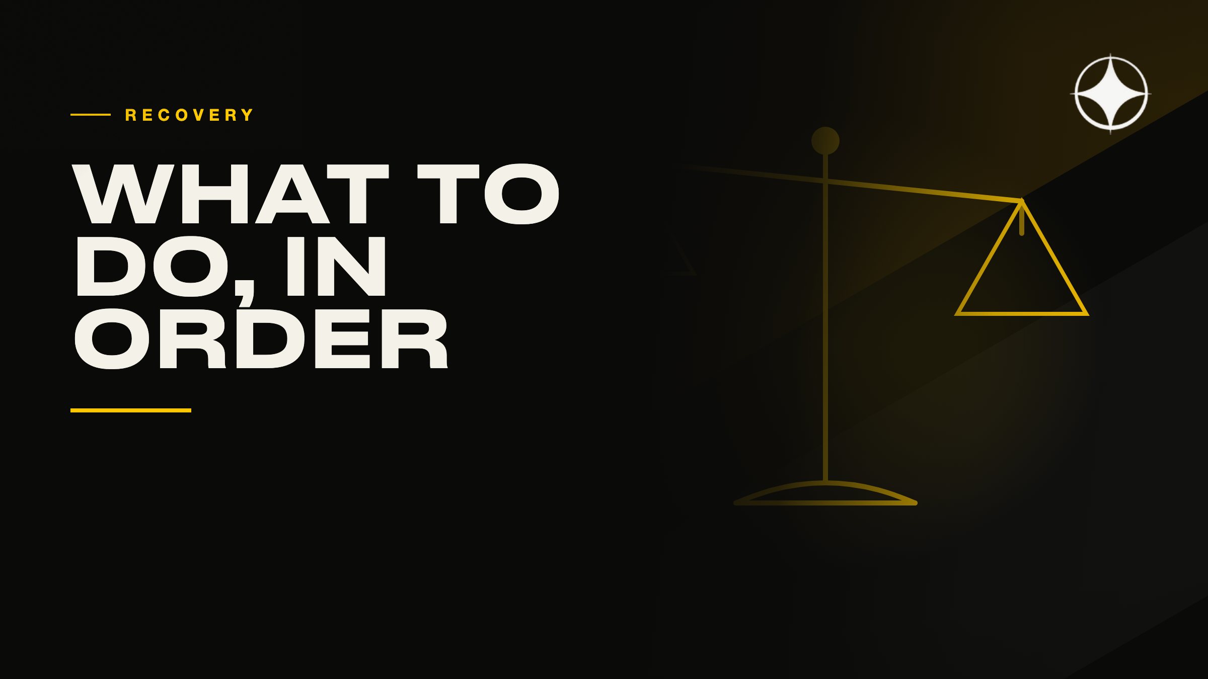 You have been defrauded: what to do, in order